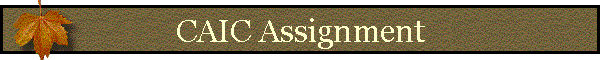 CAIC Assignment