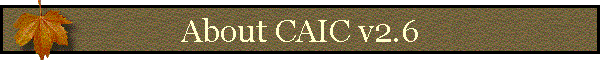 About CAIC v2.6