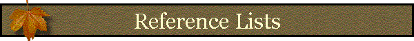 Reference Lists