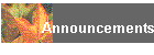 Announcements