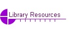 Library Resources