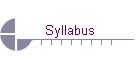 Syllabus