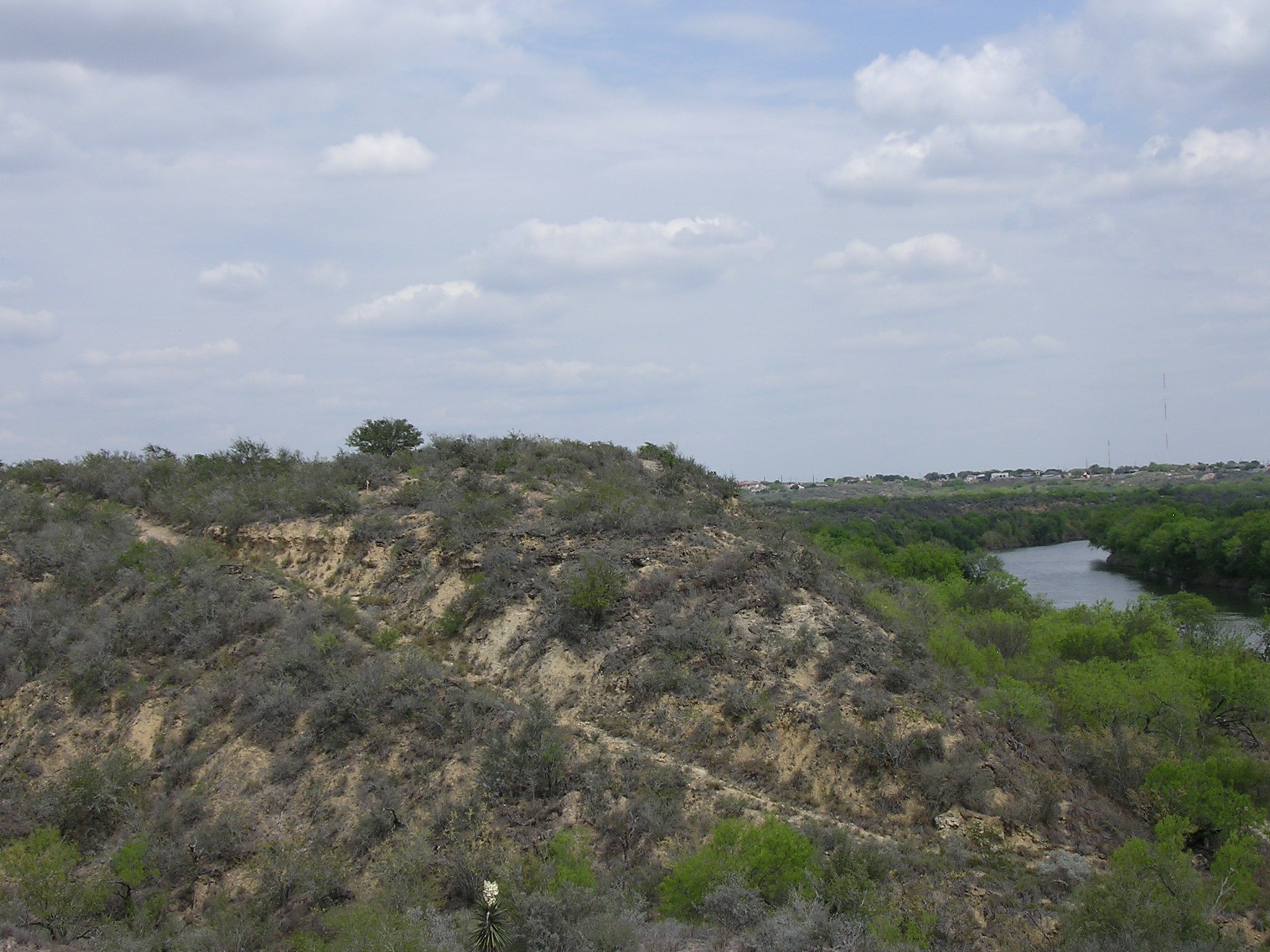 border looking towards Mexico