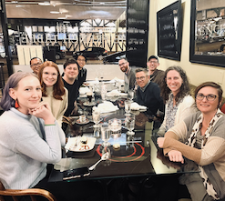Group dinner if former Moran lab members and affiliates at ESA 202