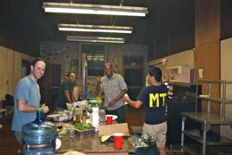 Too many guys in the kitchen