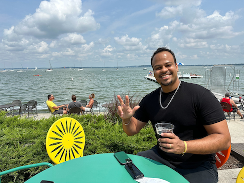 Photo of Alan at Beneficial Microbes 2024