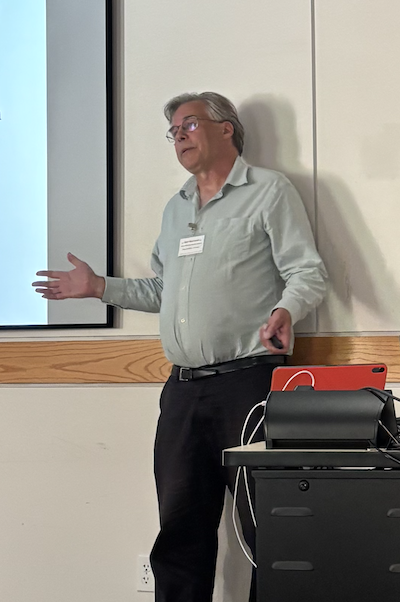 Image of Ben Normark speaking