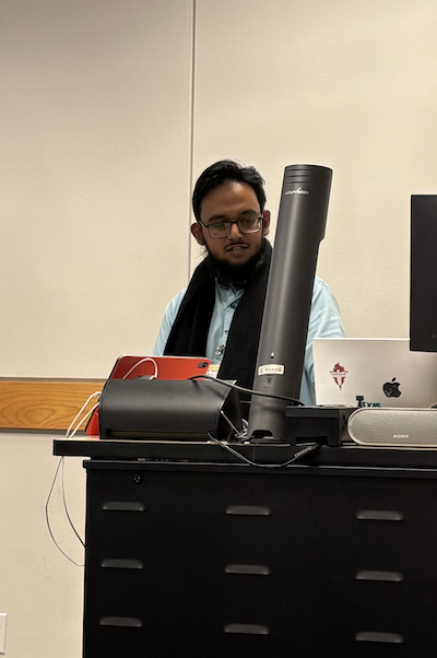 Image of Md. Hassan uz-Zaman speaking