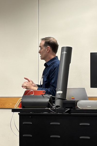 Image of Patrick Degnan speaking