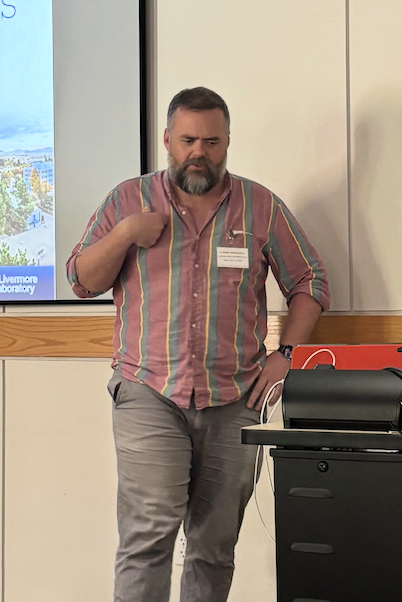 Image of Sean Leonard speaking