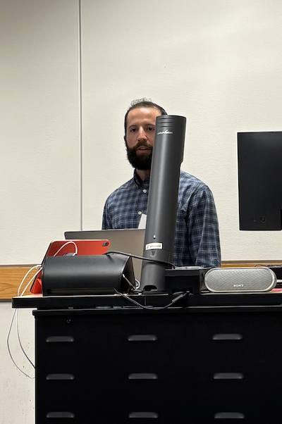 Image of Toby Hammer speaking