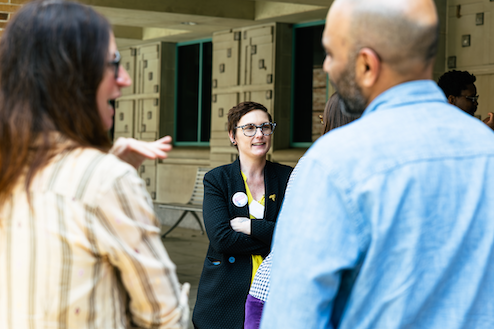Photo of Allison, Kasi and Rahul