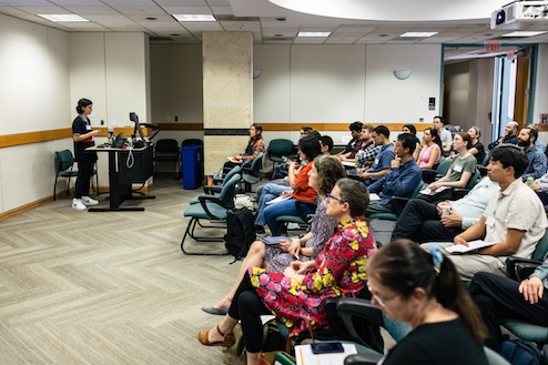 Photo of Symposium audience