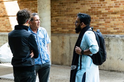 Photo of Paul, Howard, and Hassan