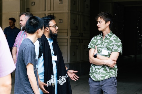 Photo of Sean, Allen, Hassan, and Jerry