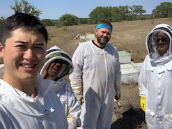Hao, Eli, Sean, Nancy at Driftwood