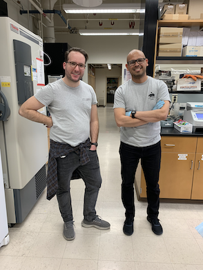 Photo of PJ L. and Lucio N. twinning