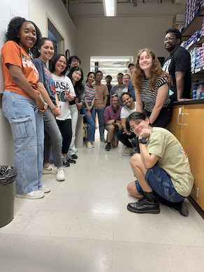 Photo of Emily’s goodbye