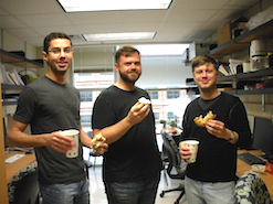 Erick, Sean and Louis-Marie