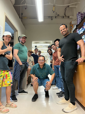 Photo of Li’s goodbye